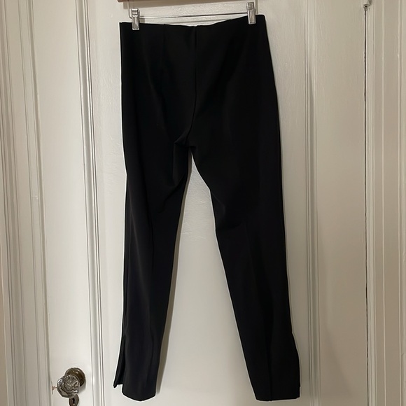 Uniqlo x Theory black pull-on, zip-ankle leggings, size M - Picture 4 of 5